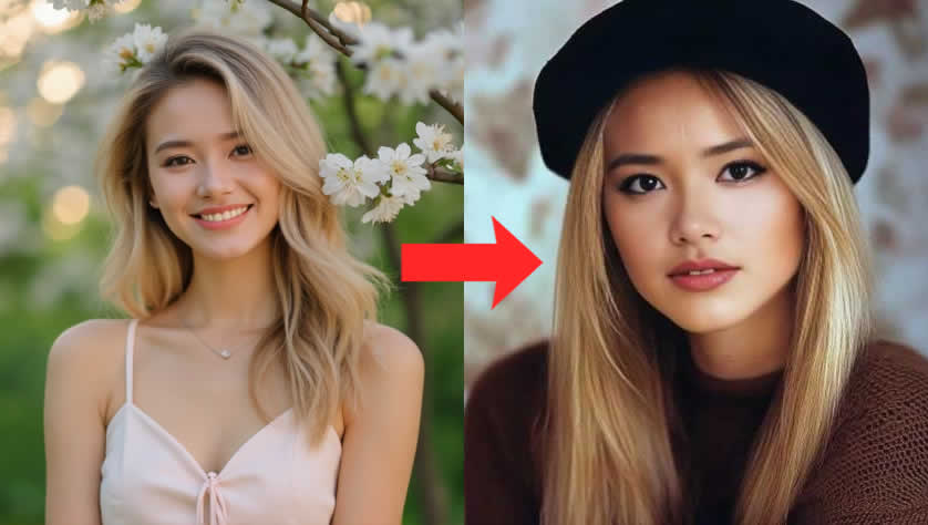 Ketuk bibir untuk mengungkap getaran vintage 90-anmu!