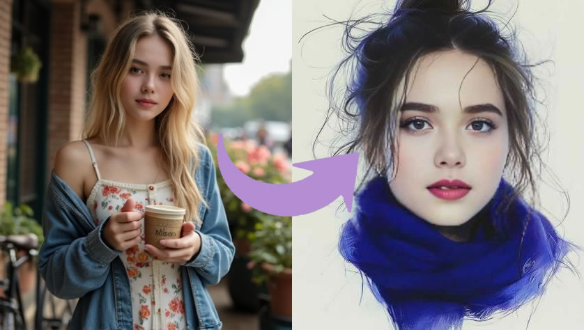 Seperti apa tampilan versi gambar Anda?