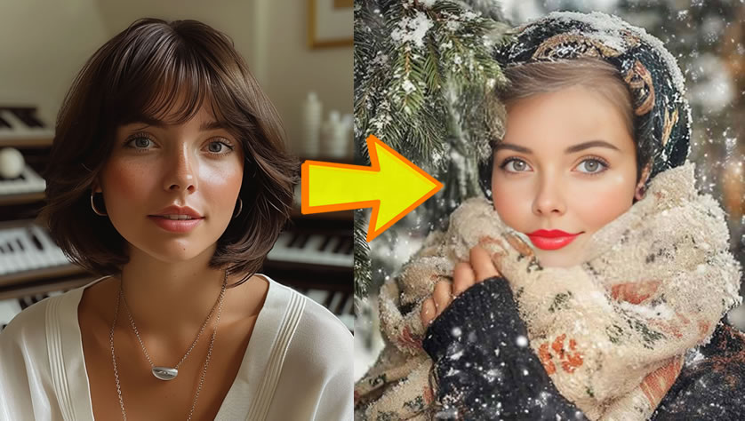 Tap to See What would you look like in winter?