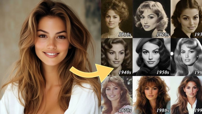 What do you look like in different decades?